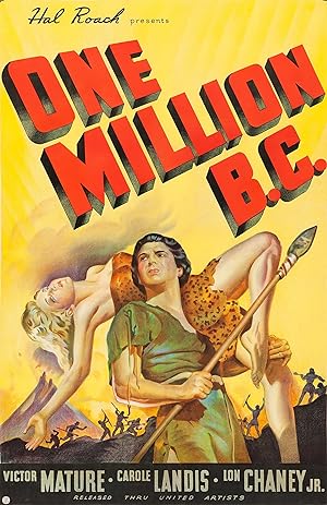 Cover image of the movie One Million B.C. (1940)