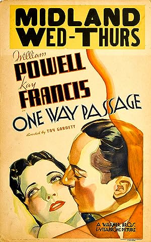 Cover image of the movie One Way Passage (1932)