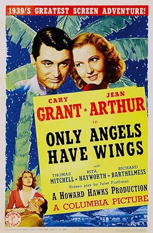 Cover image of the movie Only Angels Have Wings (1939)