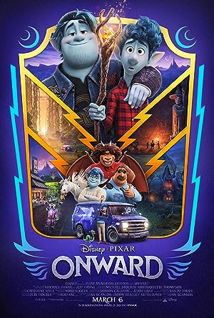 Cover image of the movie Onward (2020)