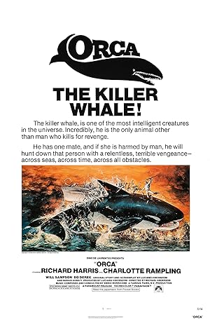 Cover image of the movie Orca (1977)