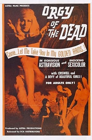 Cover image of the movie Orgy of the Dead (1965)