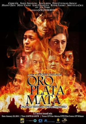 Cover image of the movie Oro, Plata, Mata (1982)