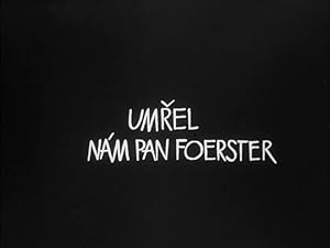 Cover image of the movie Our Mr. Foerster Died (1962)