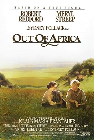 Cover image of the movie Out of Africa (1985)