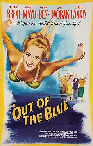 Cover image of the movie Out of the Blue (1947)