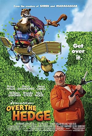 Cover image of the movie Over the Hedge (2006)