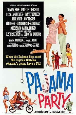 Cover image of the movie Pajama Party (1964)