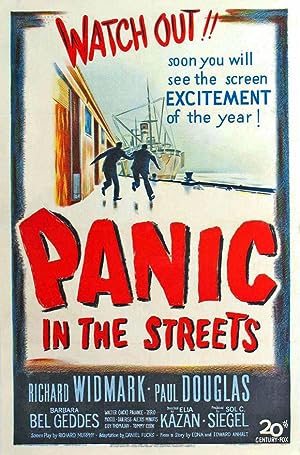 Cover image of the movie Panic in the Streets (1950)