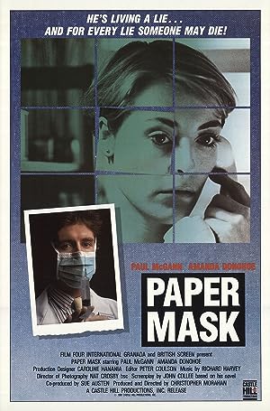 Cover image of the movie Paper Mask (1990)