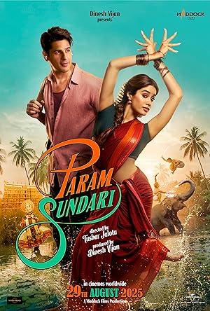 Cover image of the movie Param Sundari (2025)