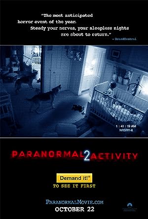 Cover image of the movie Paranormal Activity 2 (2010)