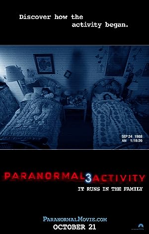 Cover image of the movie Paranormal Activity 3 (2011)