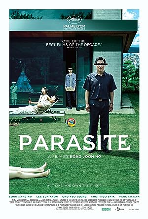 Cover image of the movie Parasite (2019)