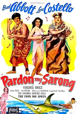Cover image of the movie Pardon My Sarong (1942)