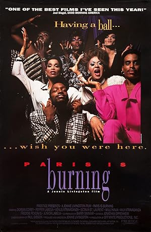 Cover image of the movie Paris Is Burning (1990)