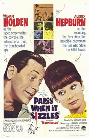 Cover image of the movie Paris When It Sizzles (1964)