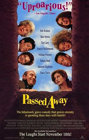 Cover image of the movie Passed Away (1992)