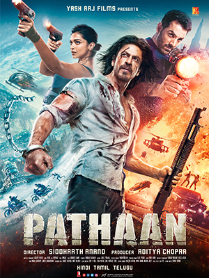Cover image of the movie Pathaan (2023)