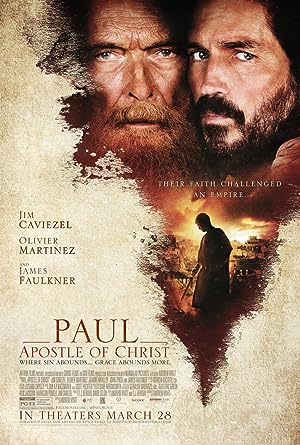 Cover image of the movie Paul, Apostle of Christ (2018)