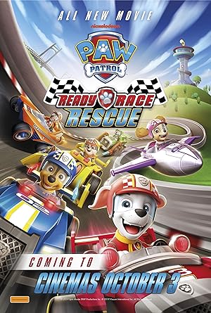 Cover image of the movie Paw Patrol: Ready, Race, Rescue! (2019)