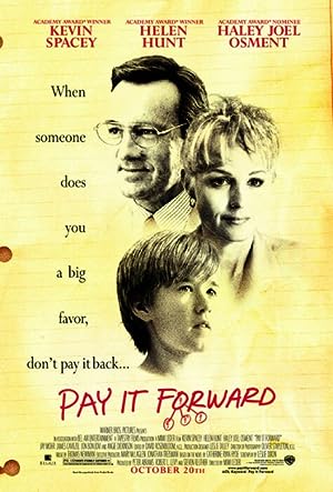 Cover image of the movie Pay It Forward (2000)