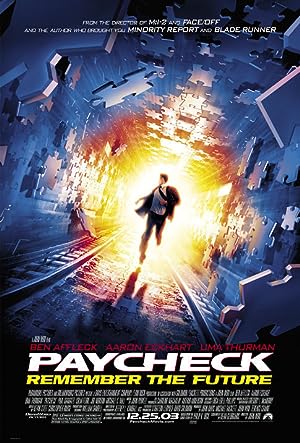 Cover image of the movie Paycheck (2003)