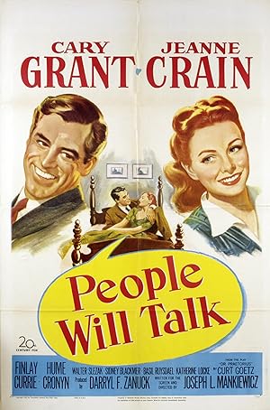 Cover image of the movie People Will Talk (1951)