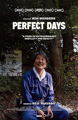 Cover image of the movie Perfect Days (2023)