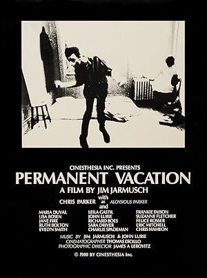 Cover image of the movie Permanent Vacation (1980)