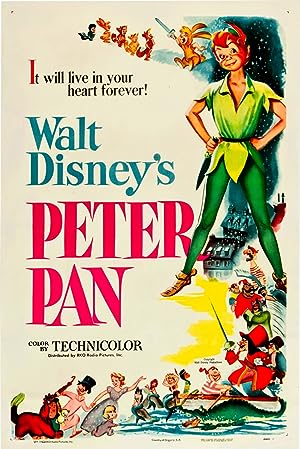 Cover image of the movie Peter Pan (1953)