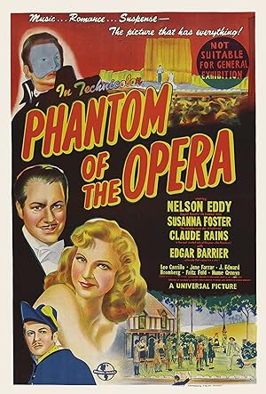 Cover image of the movie Phantom of the Opera (1943)