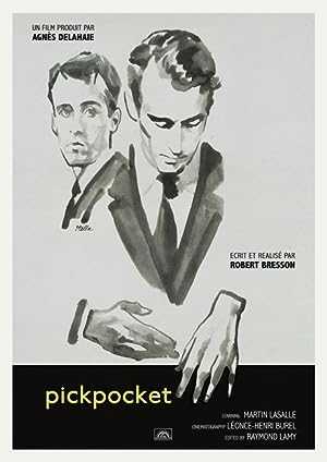 Cover image of the movie Pickpocket (1959)