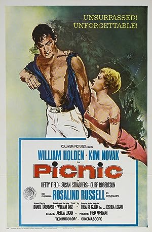 Cover image of the movie Picnic (1955)