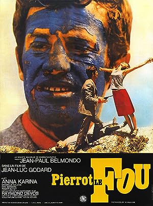 Cover image of the movie Pierrot le Fou (1965)