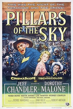 Cover image of the movie Pillars of the Sky (1956)