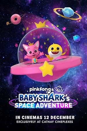 Cover image of the movie Pinkfong and Baby Shark's Space Adventure (2019)