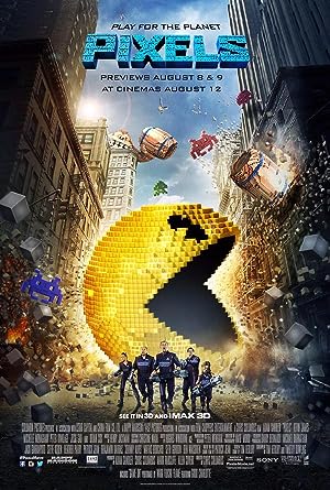 Cover image of the movie Pixels (2015)