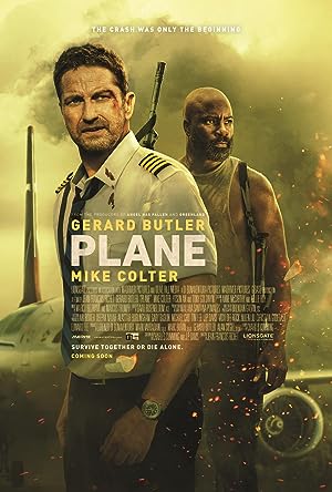 Cover image of the movie Plane (2023)