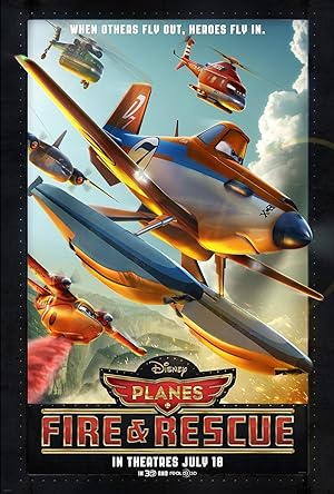 Cover image of the movie Planes: Fire & Rescue (2014)