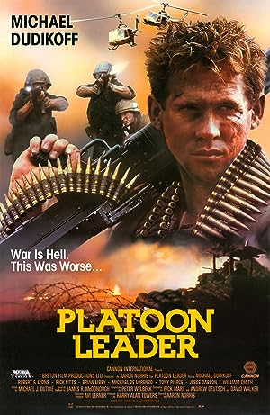 Cover image of the movie Platoon Leader (1988)