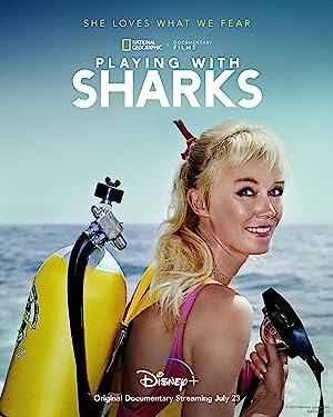 Cover image of the movie Playing with Sharks: The Valerie Taylor Story (2021)