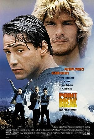 Cover image of the movie Point Break (1991)