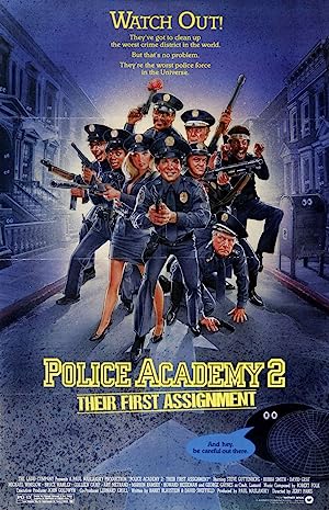 Cover image of the movie Police Academy 2: Their First Assignment (1985)