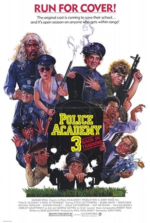 Cover image of the movie Police Academy 3: Back in Training (1986)