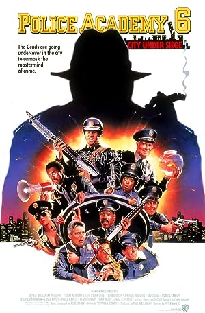 Cover image of the movie Police Academy 6: City Under Siege (1989)