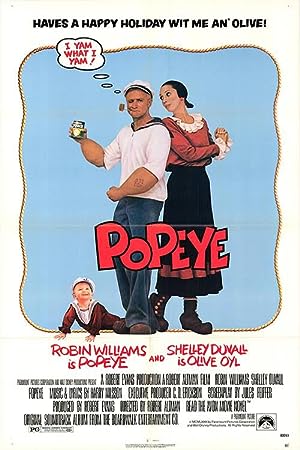 Cover image of the movie Popeye (1980)
