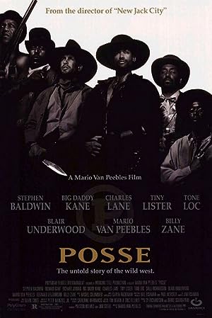 Cover image of the movie Posse (1993)