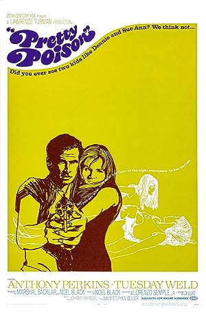 Cover image of the movie Pretty Poison (1968)