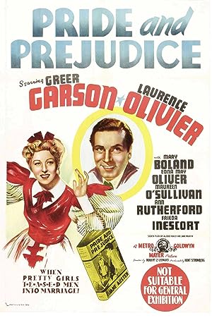 Cover image of the movie Pride and Prejudice (1940)